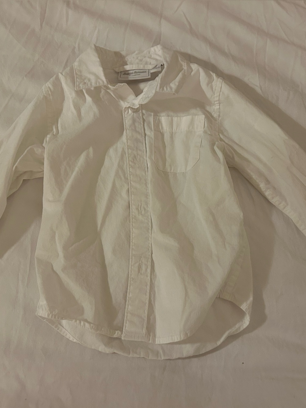 Gymboree White Button-Down Shirt for Kids
